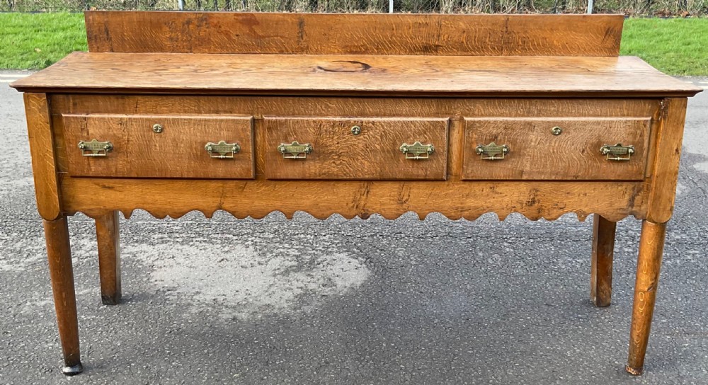 Georgian Oak Dresser Base
