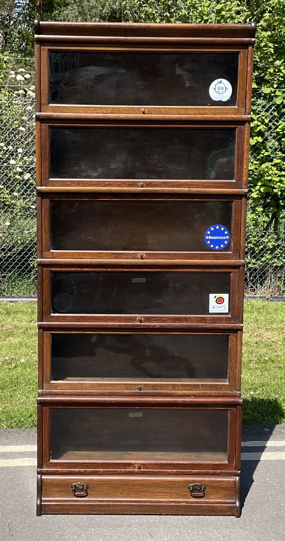 Globe Wernicke Oak Bookcase 