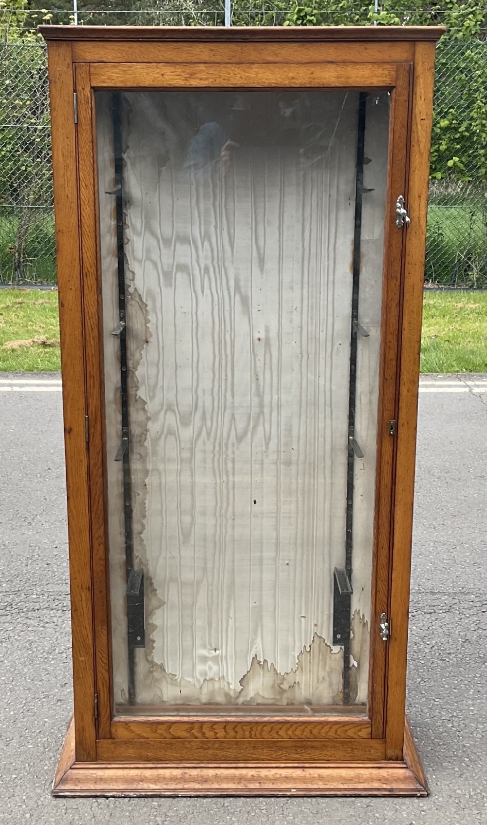 Edwardian Wooden Shop Display Cabinet 