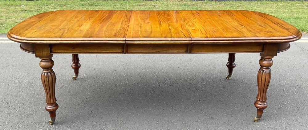 Victorian Walnut Extending Dining Table 