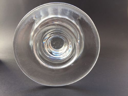 HUGE REGENCY ENGRAVED AND CUT GLASS TABLE RUMMER - ADDITIONAL PHOTO 5
