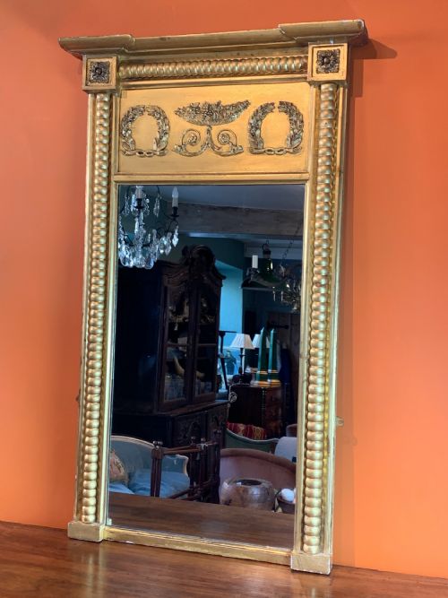 Regency Giltwood Pier Mirror of Good Size