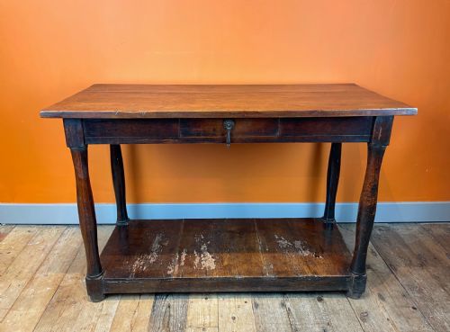 18th Century Provincial French Fruitwood Serving / Console Table