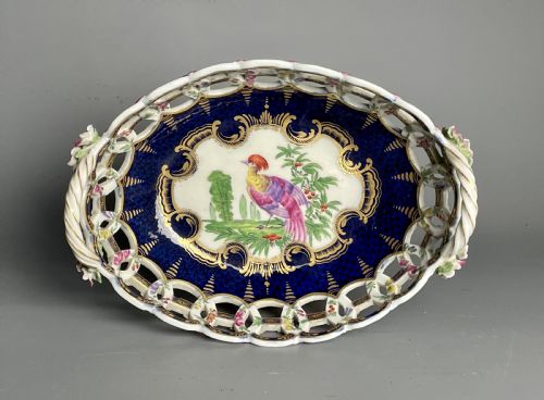 Samson of Paris 'Worcester' Blue Scale Basket