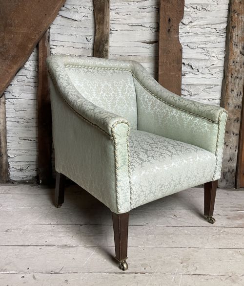 Edwardian Square Back Armchair