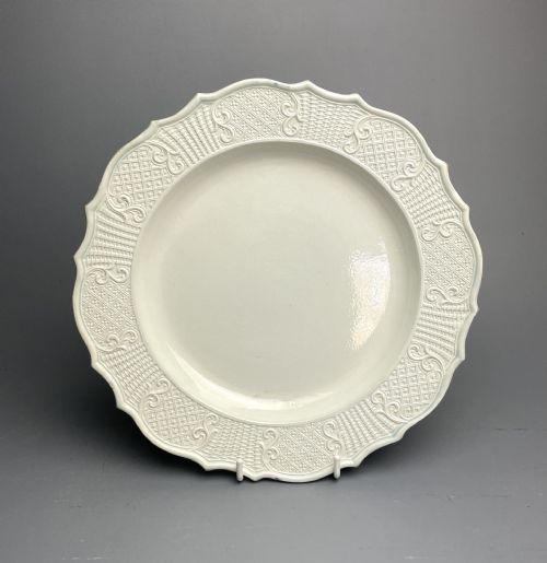 Staffordshire Saltglaze Plate Circa 1760