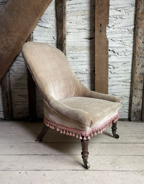 Victorian Spoon Back Occasional Chair