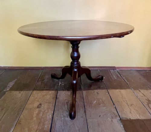Georgian Mahogany Tip Top Tripod Table