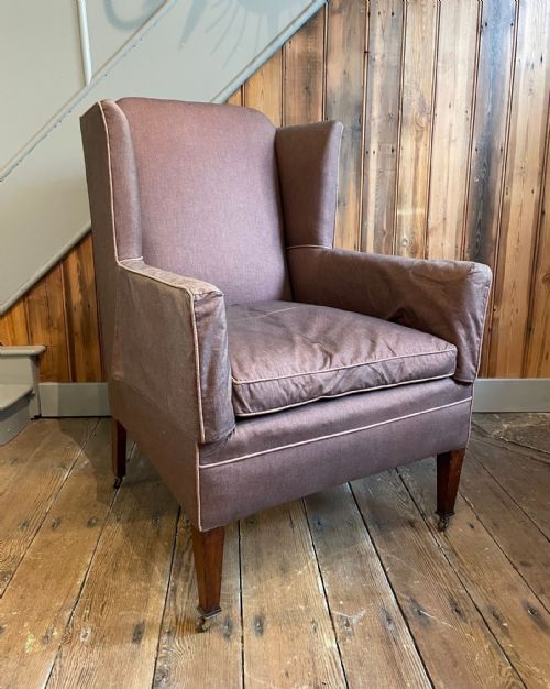 Antique Wing Back Armchair Circa 1910

