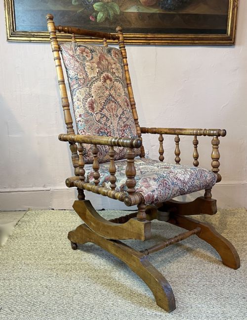 Antique American Rocking Chair
