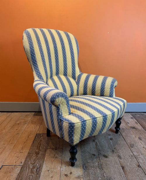Antique French Napoleon III Armchair
