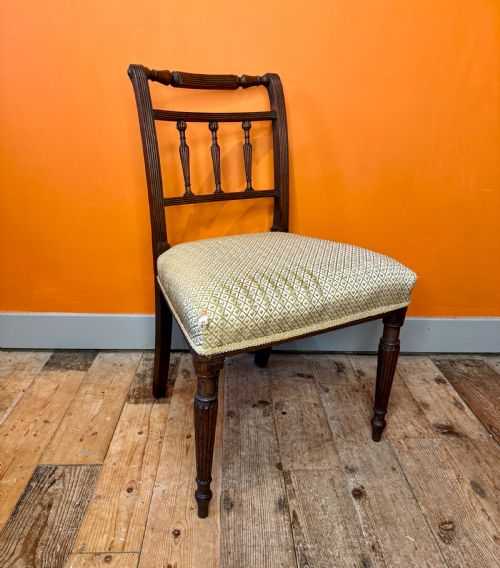 Regency Mahogany Side Chair