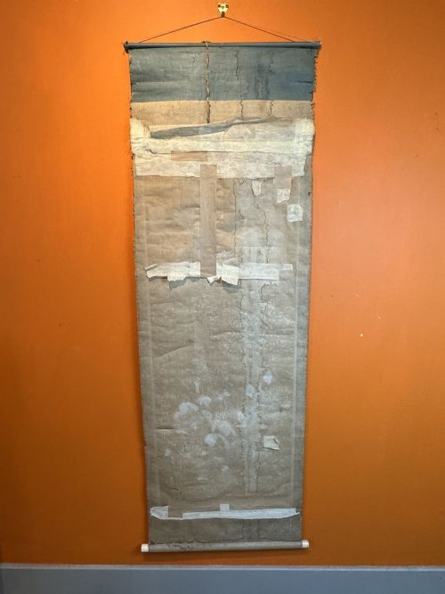 JAPANESE SCROLL PAINTING DEPICTING THE FIRST SNOW - ADDITIONAL PHOTO 7