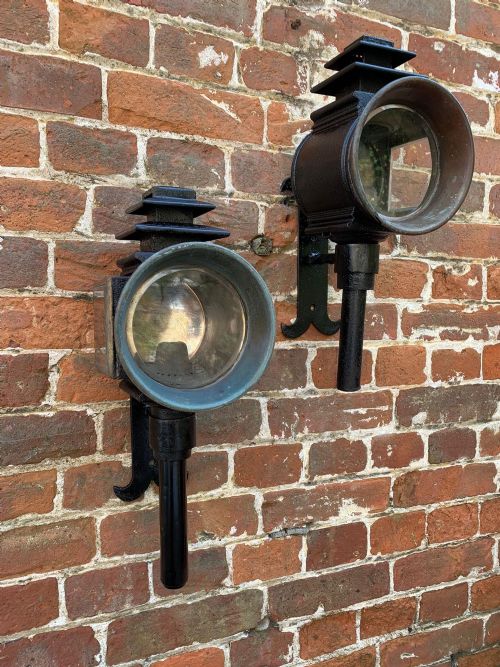 Pair of 19th Century Coaching Lanterns