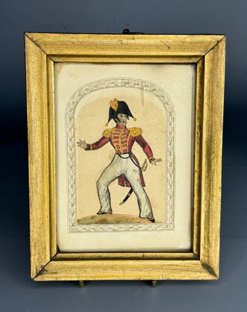 PAIR OF MID 19TH CENTURY THEATRICAL SILKWORK PICTURES - ADDITIONAL PHOTO 4