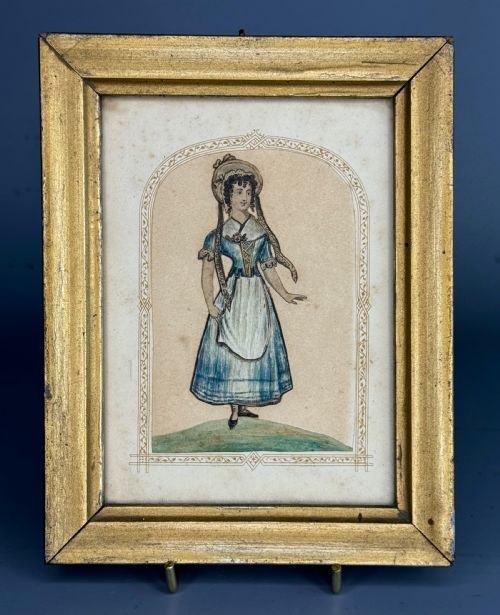 PAIR OF MID 19TH CENTURY THEATRICAL SILKWORK PICTURES - ADDITIONAL PHOTO 6