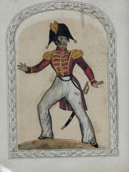 PAIR OF MID 19TH CENTURY THEATRICAL SILKWORK PICTURES - ADDITIONAL PHOTO 2