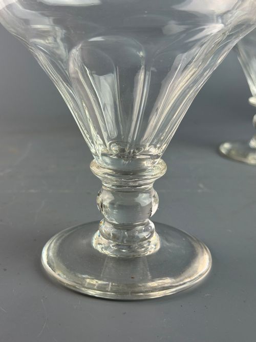 SET OF FOUR LARGE GEORGIAN PAN TOP RUMMERS - ADDITIONAL PHOTO 5