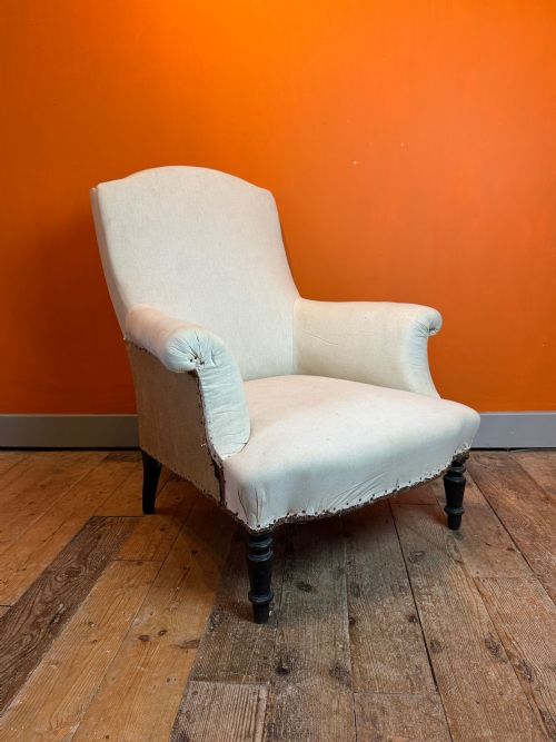 19th Century French Napoleon III Armchair