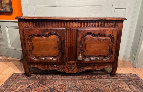 FRENCH 18TH CENTURY WALNUT BUFFET - ADDITIONAL PHOTO 5