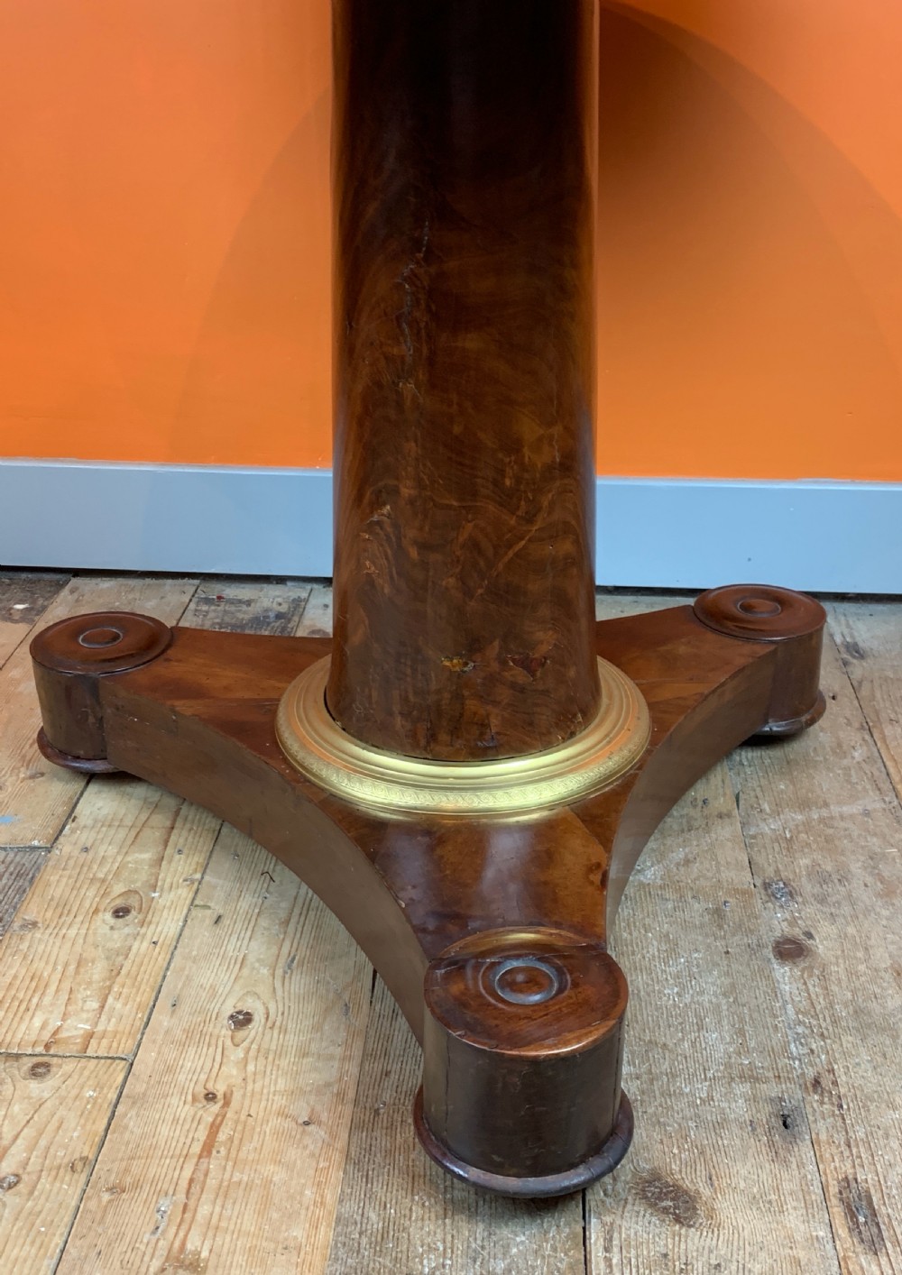 French Empire marble top gueridon with marble top View III