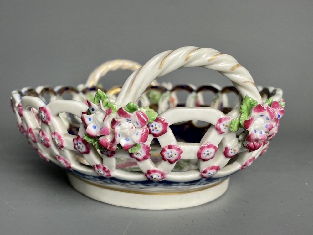 Samson of Paris 'Worcester' Blue Scale Basket View VI