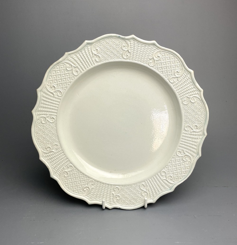 Staffordshire Saltglaze Plate circa 1760
