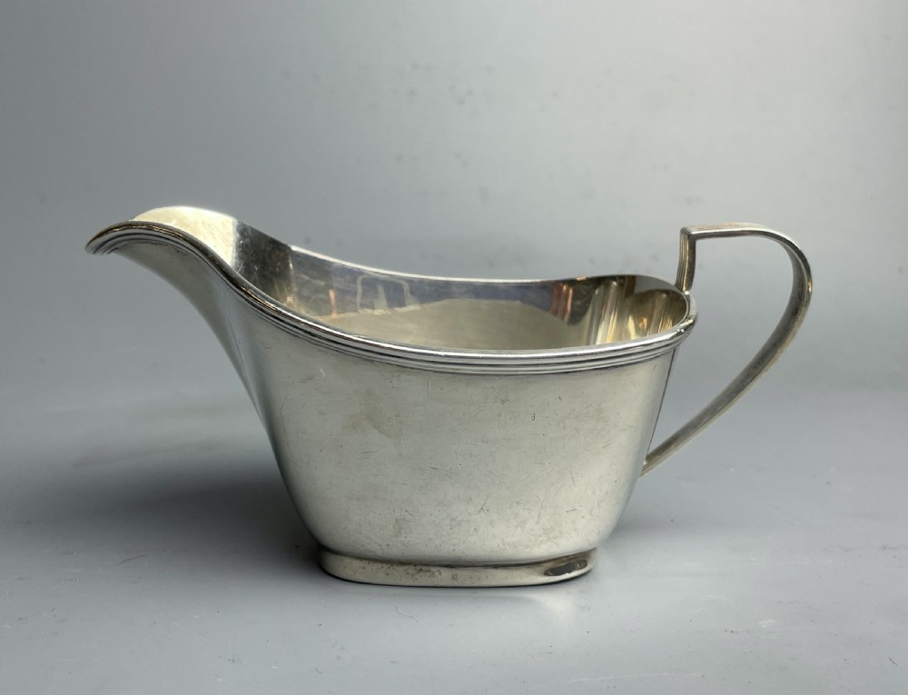 Silver Cream Jug by Barker Bros, Birmingham 1954