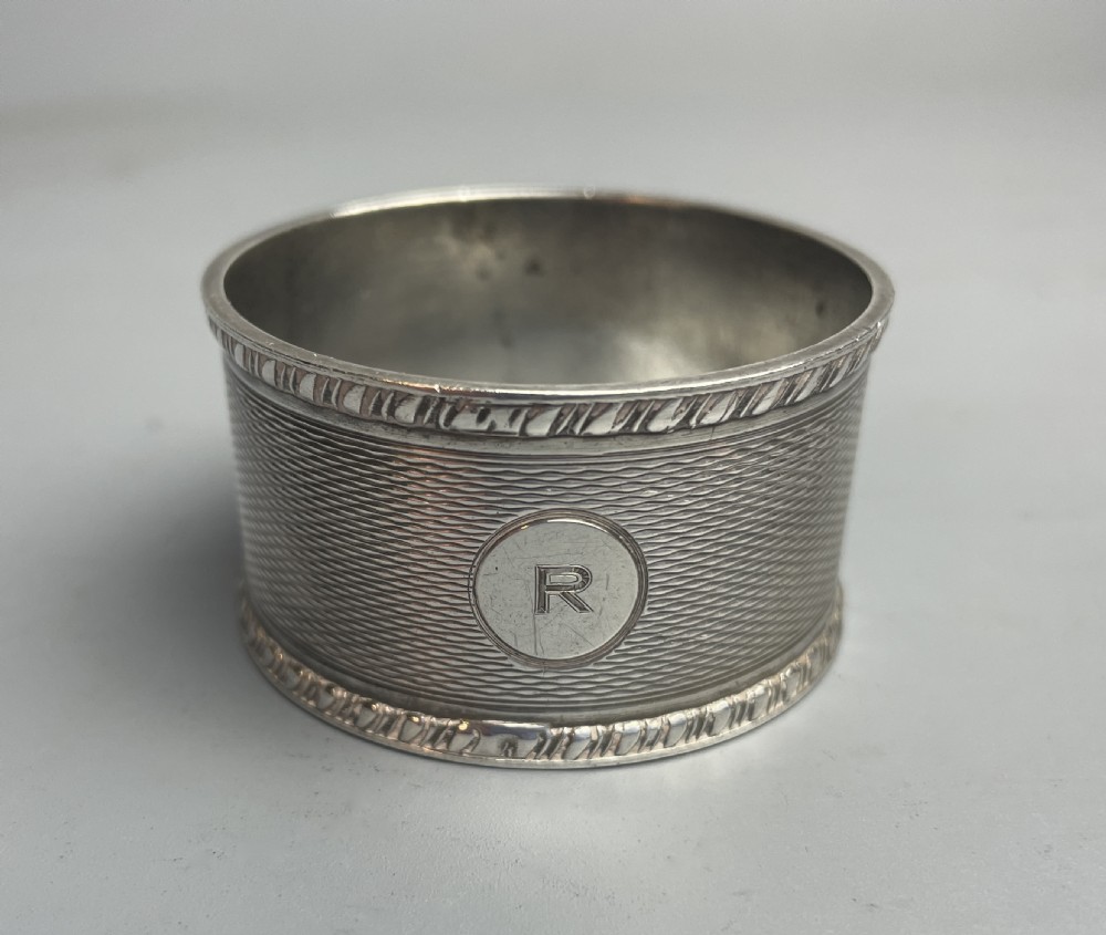 Silver Napkin Ring, Sheffield 1931 View II
