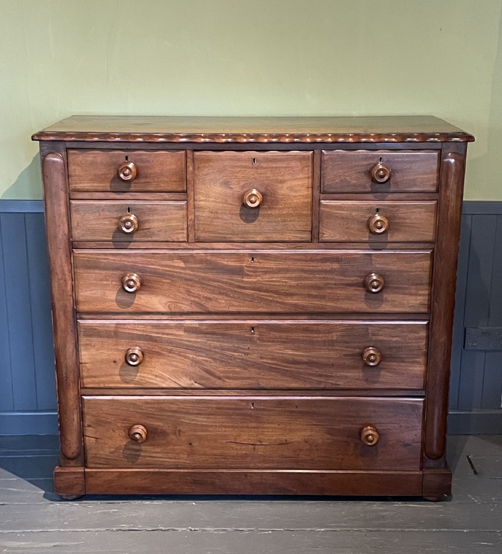 Victorian Scottish Mahogany Chest of Drawers
