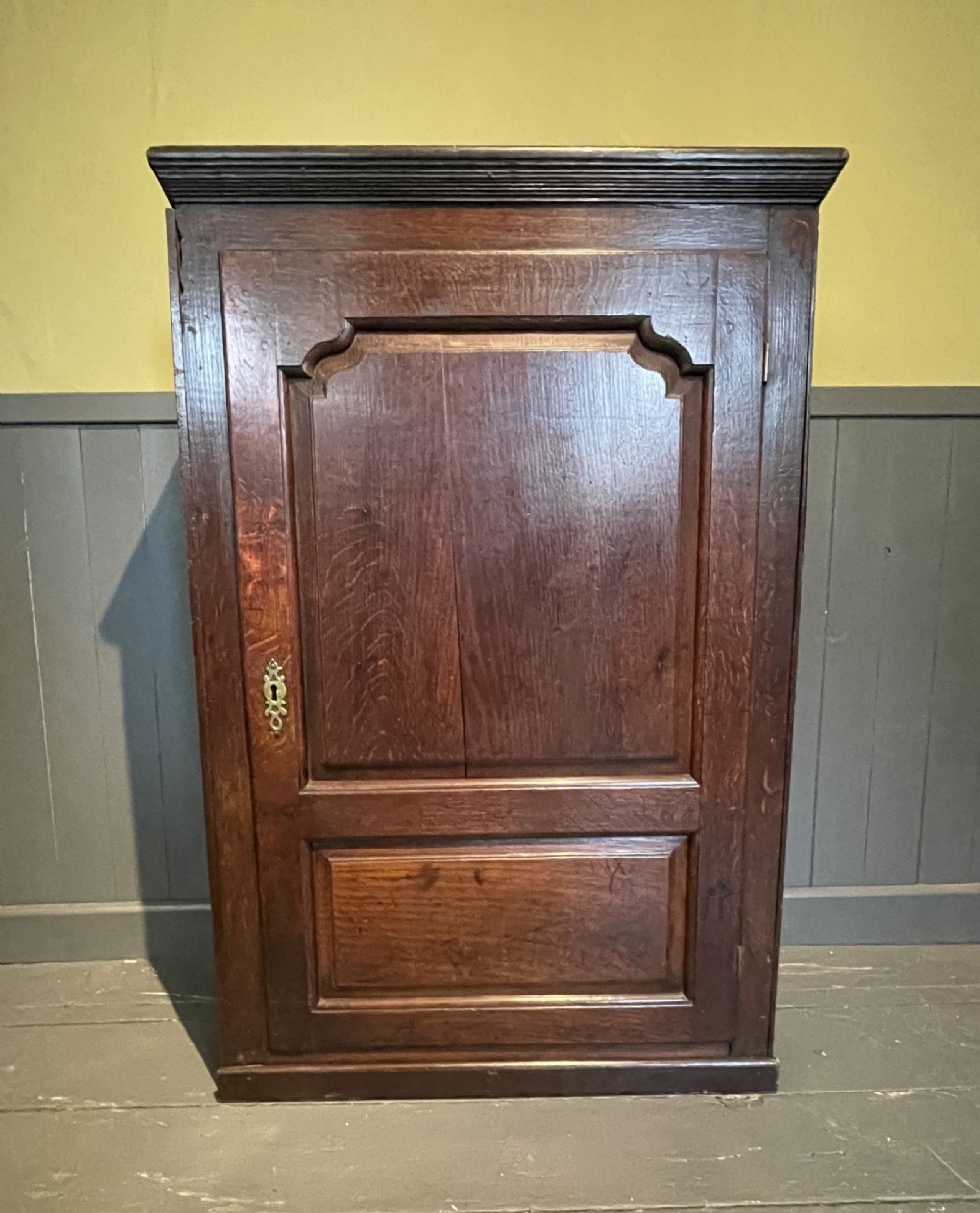 Georgian Oak West Country Wall Cupboard