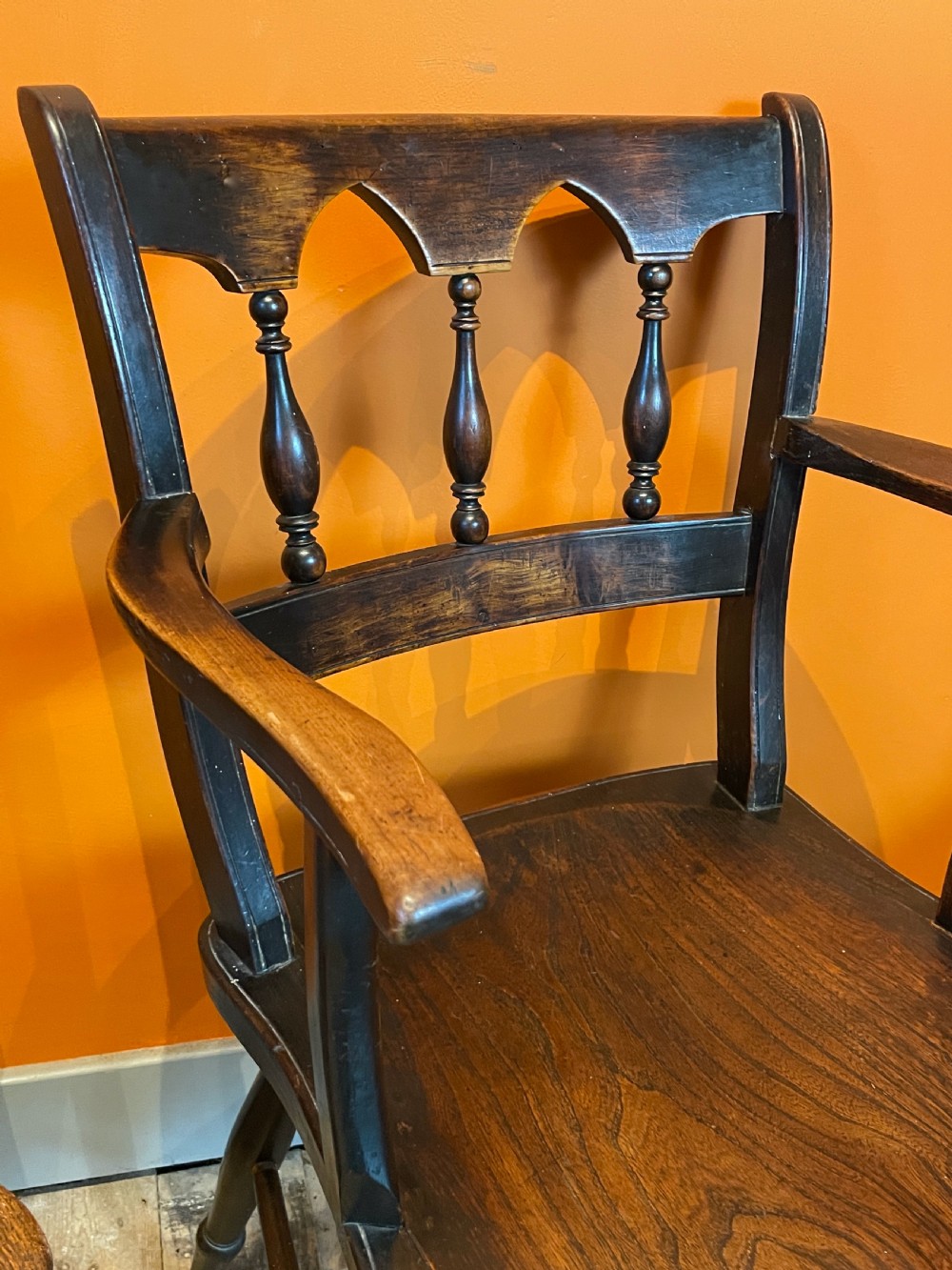 Set of eleven mid 19th century Dining / kitchen chairs View IX