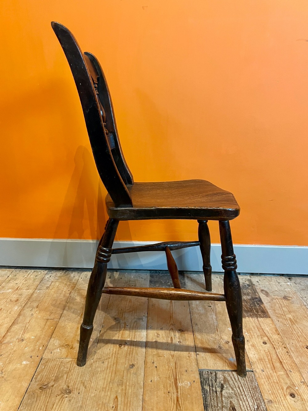 Set of eleven mid 19th century Dining / kitchen chairs View XI
