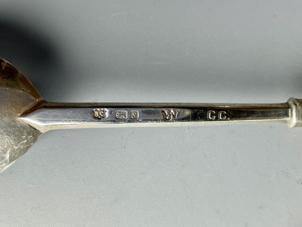 Silver limited edition Queen's Beasts spoons by Richard Comyns View V