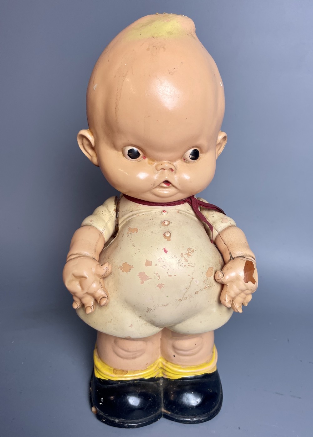 Rare, Large, Mabel Lucie Attwell Diddums Doll View III