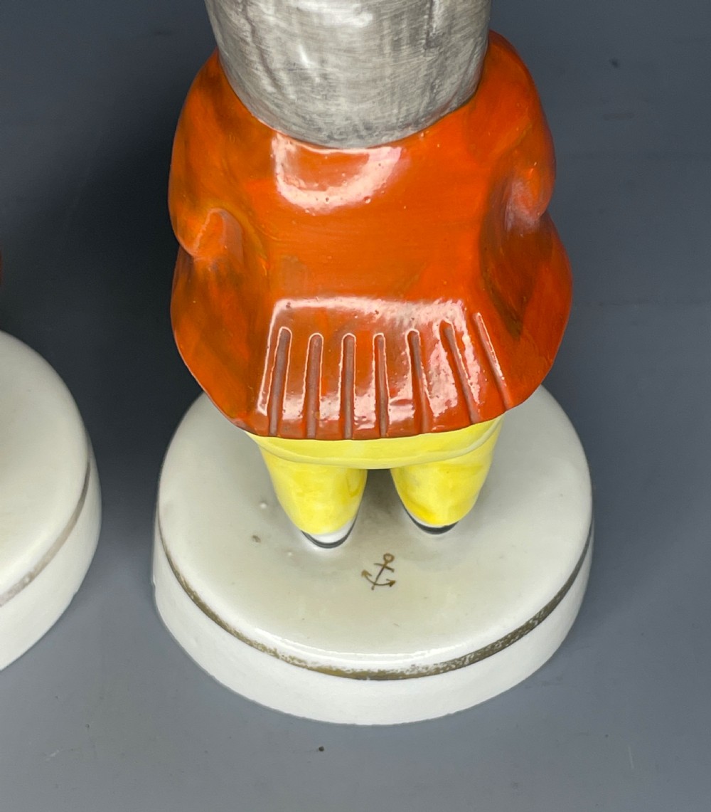 Novelty Toby Philpott Salt & Pepper Condiments by Samson of Paris View IV