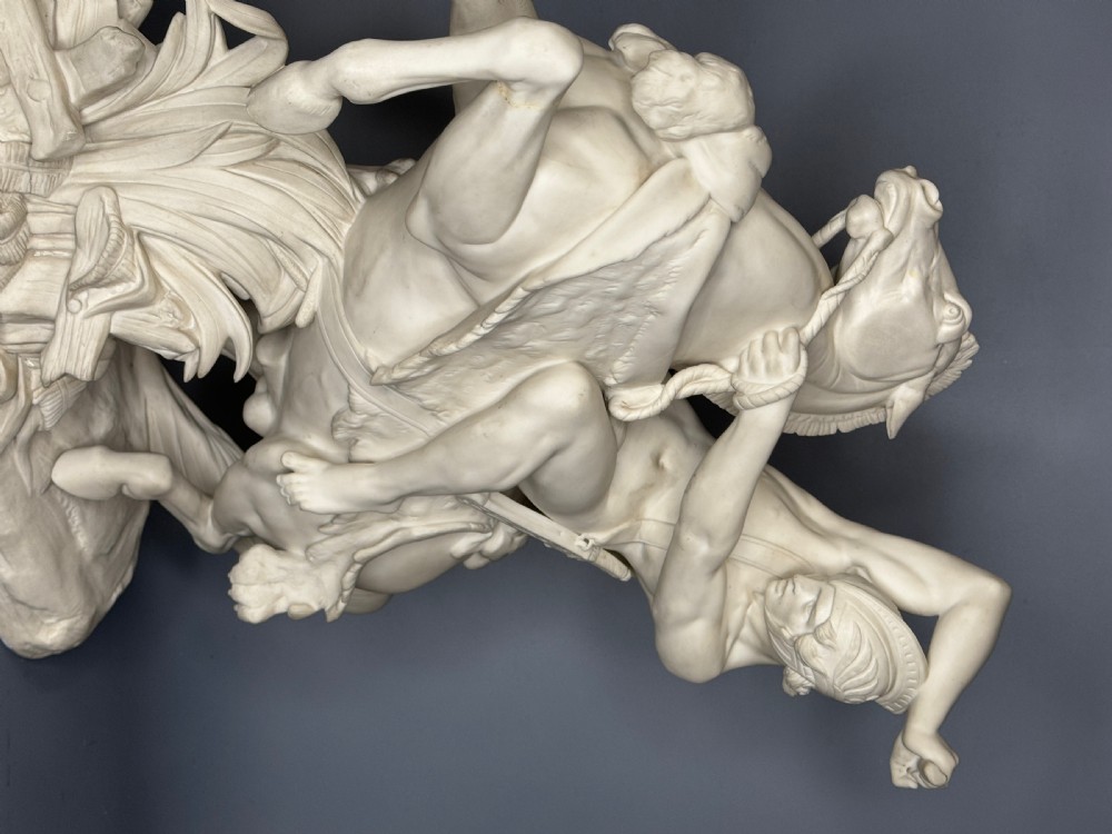Minton Parian Figure of Theseus modelled by Carrier-Belleuse View IV