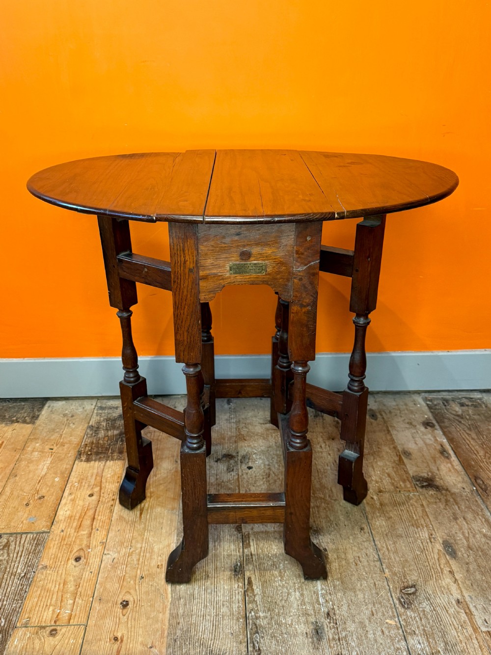 Table made from Timber from H.M Queen Victoria's Yacht Osborne View IV
