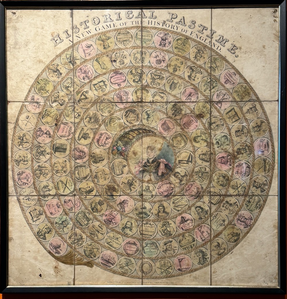 Historial Pastime. A New Game of the History of England 1831 View II