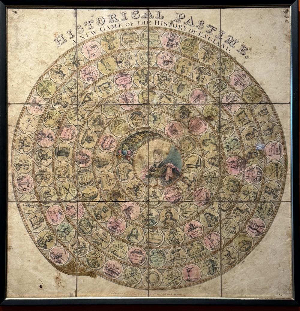 Historial Pastime. A New Game of the History of England 1831 View III