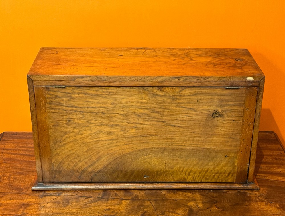 Victorian glazed mahogany table top shop display cabinet View VIII