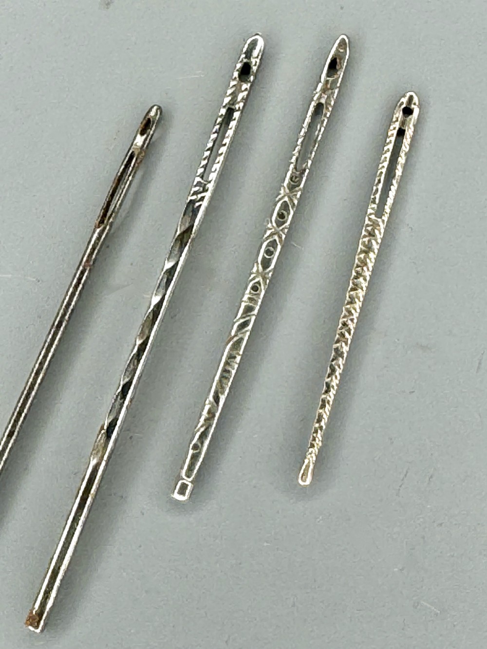 Four Georgian Steel Bodkins View II