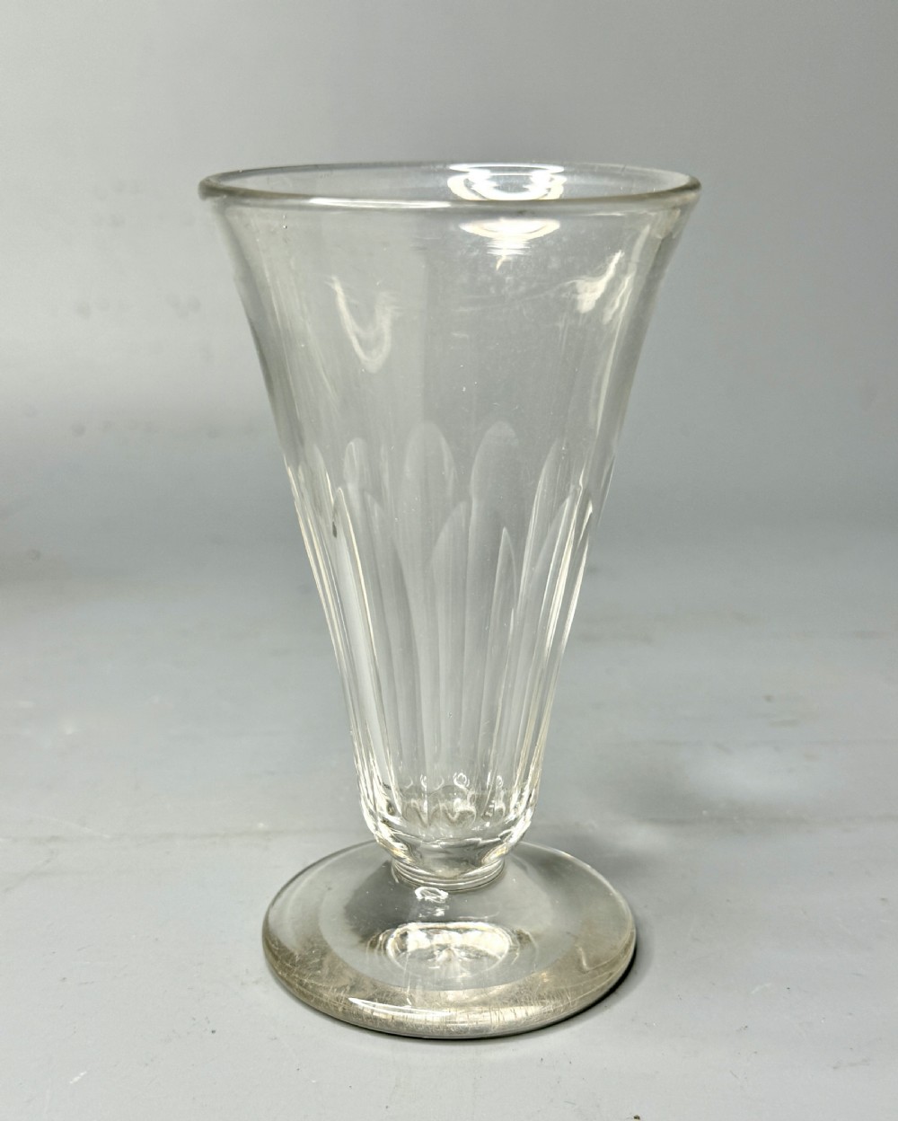 Georgian Slice Cut jelly Glass