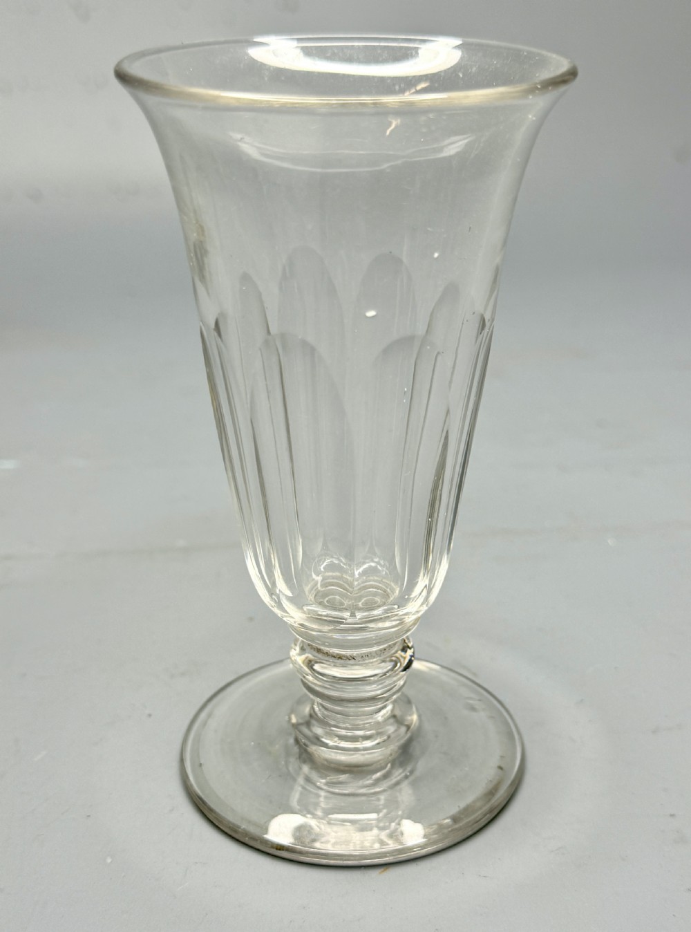 Georgian Slice Cut Jelly Glass View IV