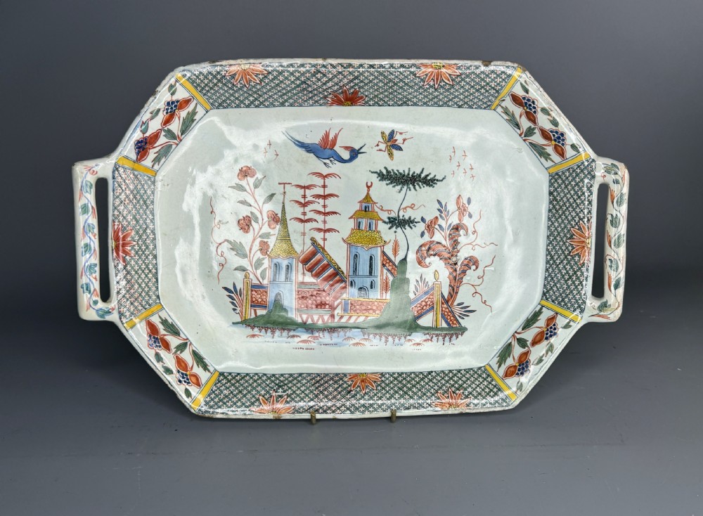Roen France, 18h Century Faience Platter