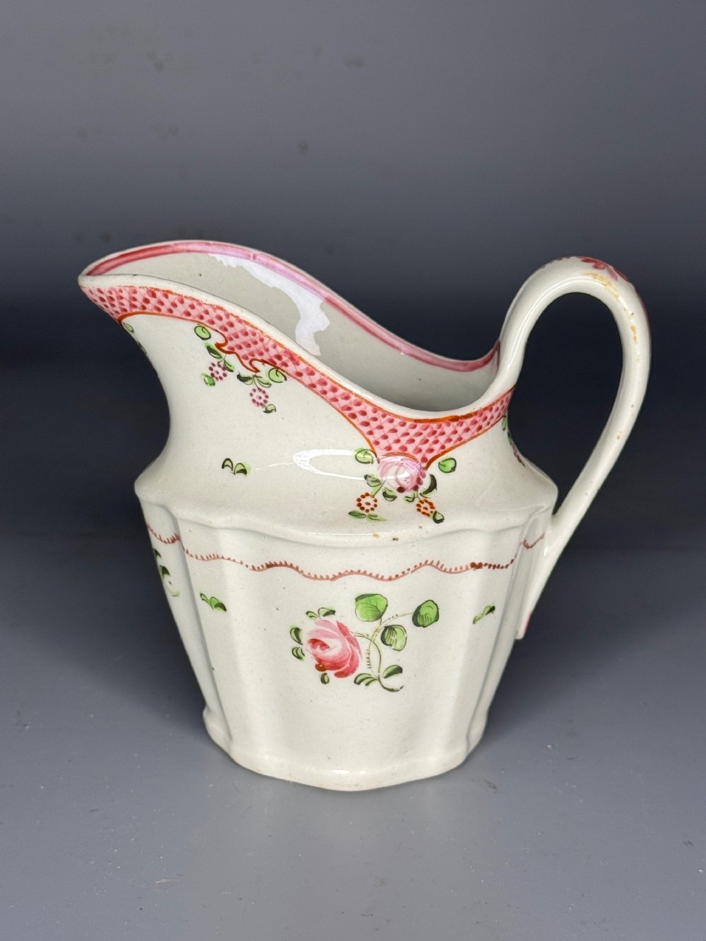 Newhall Porcelain Cream Jug, pattern no. 173
