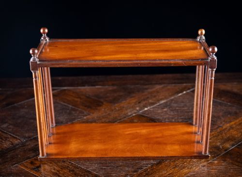 REGENCY MAHOGANY BOOK TRAY - ADDITIONAL PHOTO 4