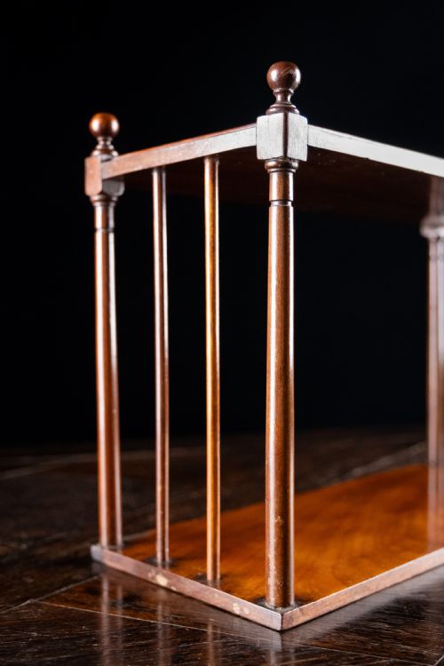 REGENCY MAHOGANY BOOK TRAY - ADDITIONAL PHOTO 7