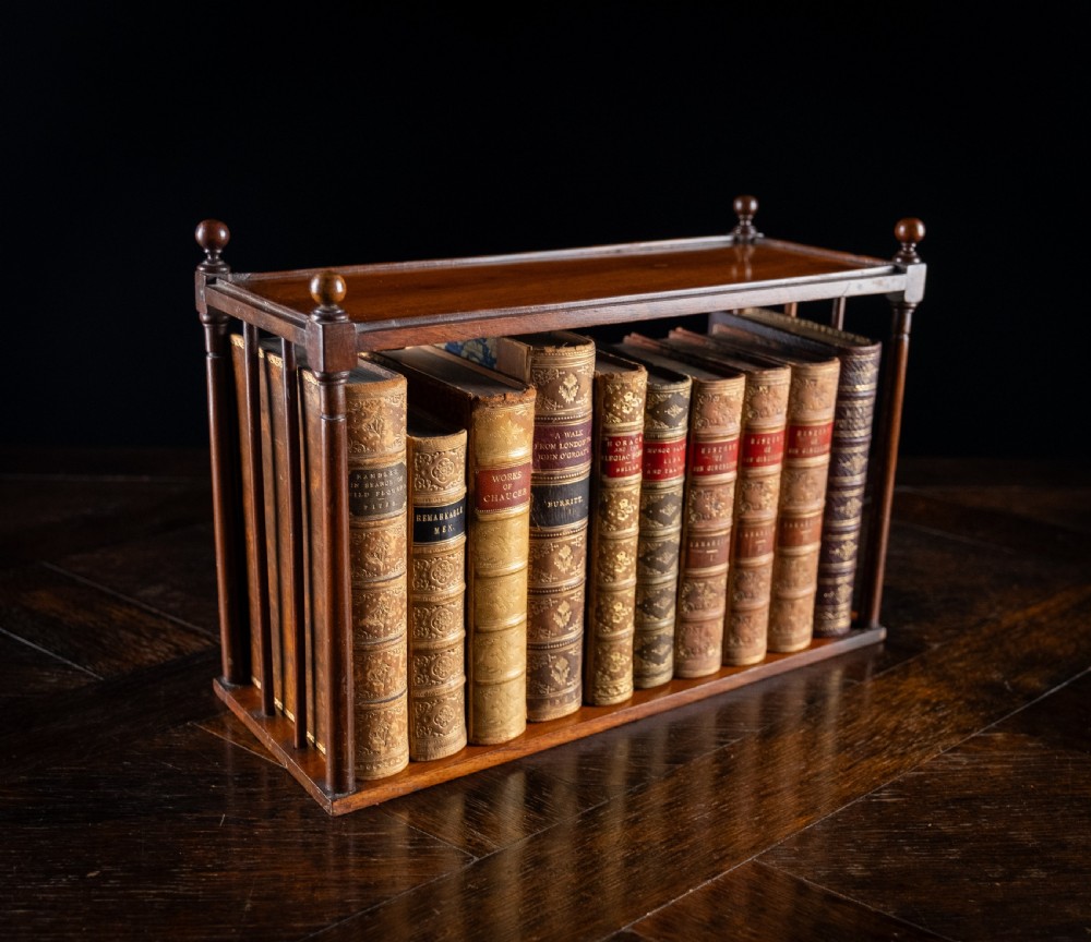 Regency Mahogany Book Tray View II