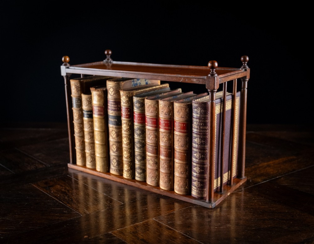 Regency Mahogany Book Tray View III